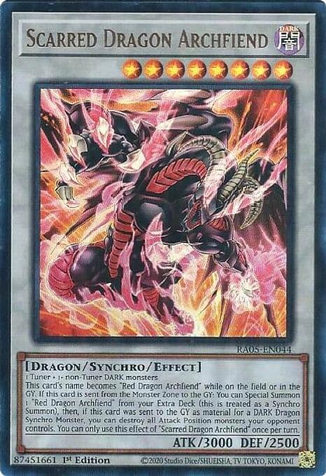 Scarred Dragon Archfiend (Ultra Rare)