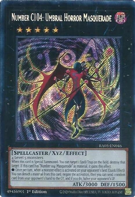 Number C104: Umbral Horror Masquerade (Secret Rare)