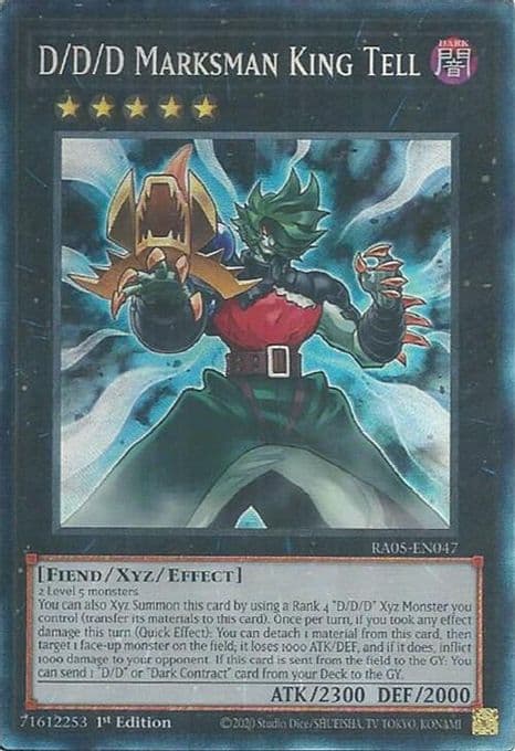D/D/D Marksman King Tell (Collector's Rare)
