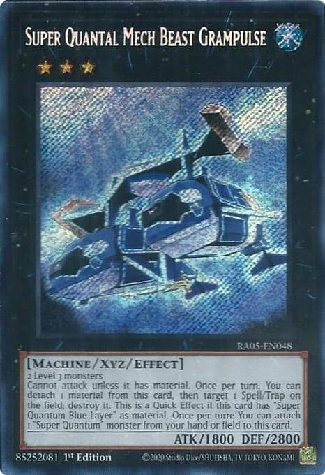 Super Quantal Mech Beast Grampulse (Secret Rare)