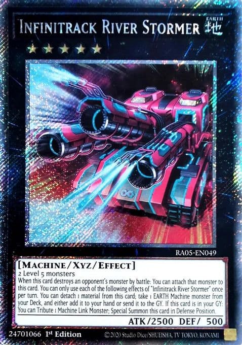Infinitrack River Stormer (Platinum Secret Rare)