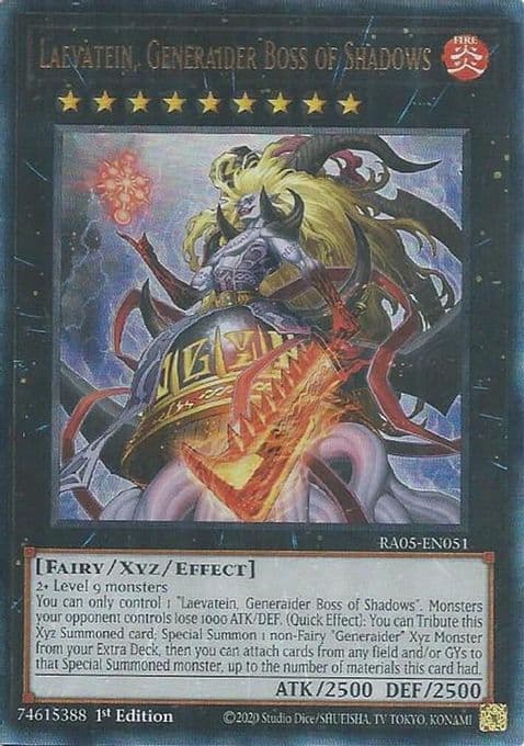 Laevatein, Generaider Boss of Shadows (Ultimate Rare)