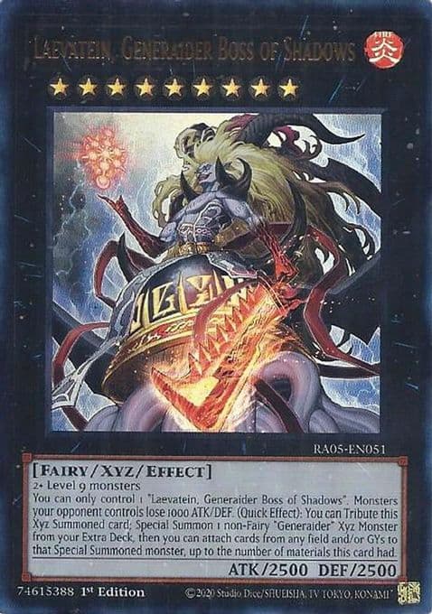 Laevatein, Generaider Boss of Shadows (Ultra Rare)