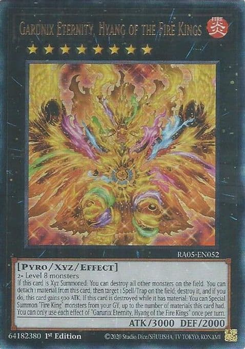 Garunix Eternity, Hyang of the Fire Kings (Ultimate Rare)