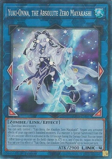 Yuki-Onna, the Absolute Zero Mayakashi (Collector's Rare)