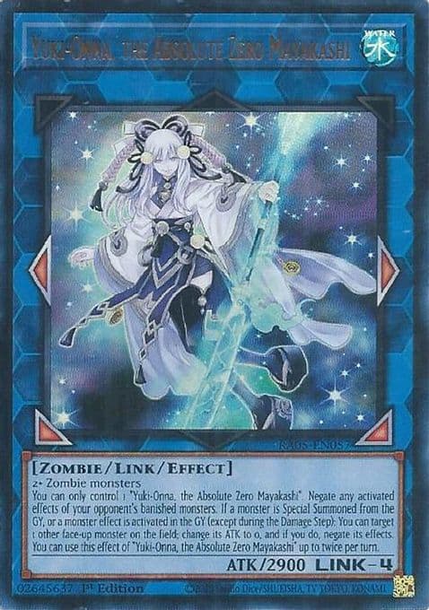 Yuki-Onna, the Absolute Zero Mayakashi (Ultra Rare)