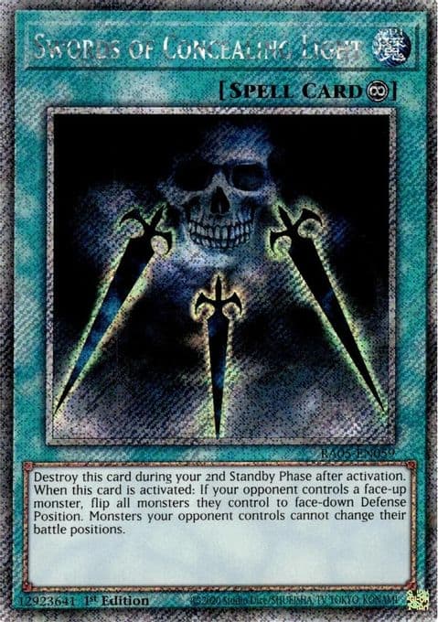 Swords of Concealing Light (Platinum Secret Rare)