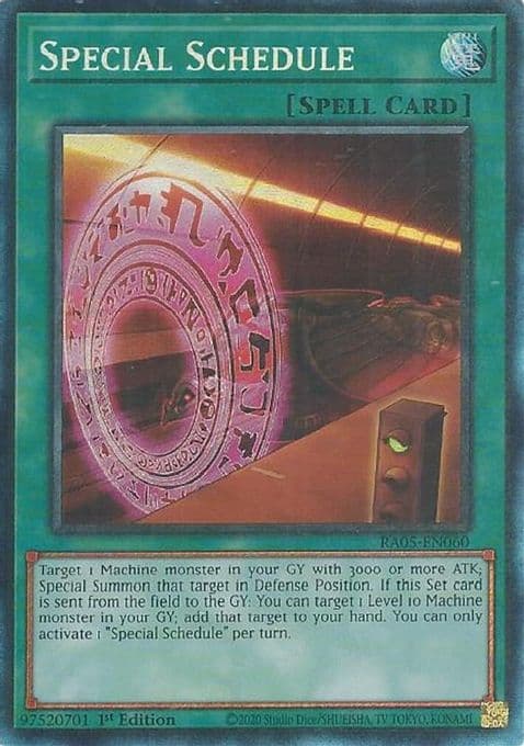 Special Schedule (Collector's Rare)