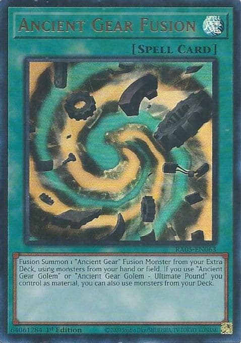 Ancient Gear Fusion (Ultra Rare)