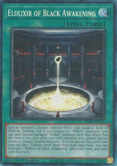 Eldlixir of Black Awakening (Collector's Rare)