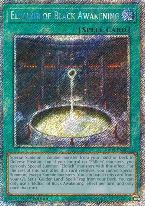 Eldlixir of Black Awakening (Platinum Secret Rare)