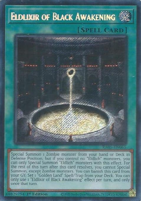 Eldlixir of Black Awakening (Secret Rare)