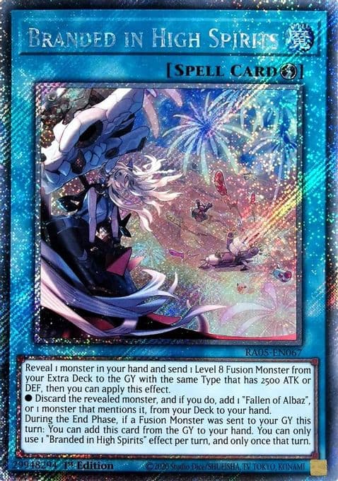 Branded in High Spirits (Platinum Secret Rare)