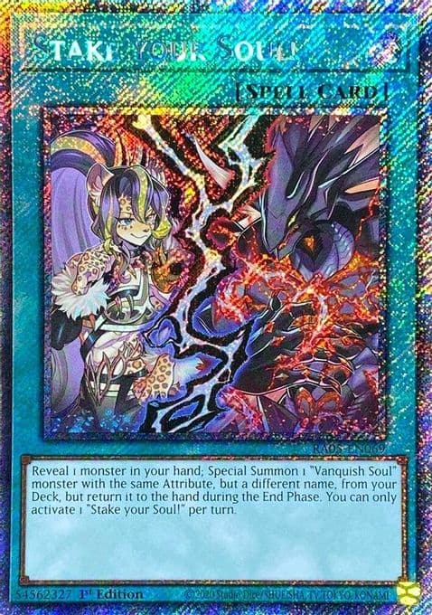 Stake your Soul! (Platinum Secret Rare)