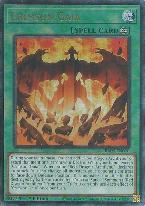 Crimson Gaia (Ultimate Rare)
