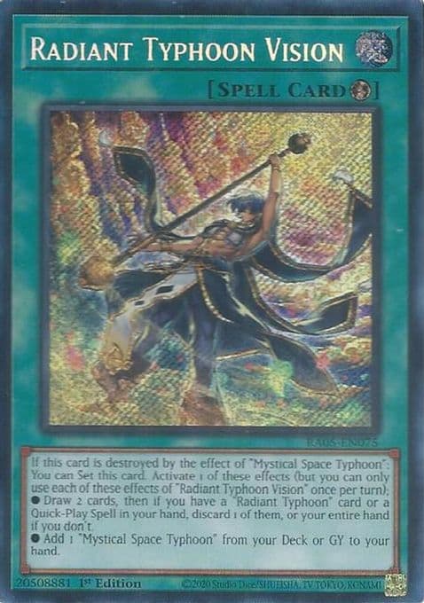 Radiant Typhoon Vision (Secret Rare)