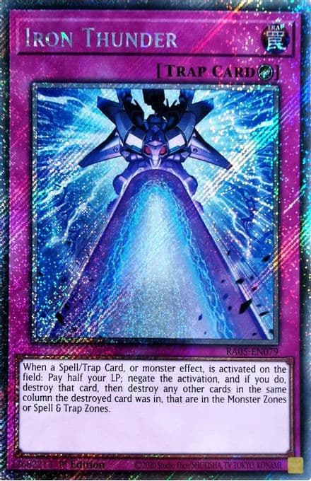 Iron Thunder (Platinum Secret Rare)