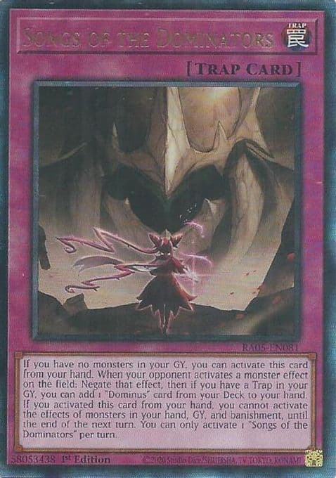 Songs of the Dominators (Ultimate Rare)