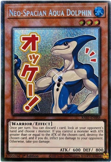 Neo-Spacian Aqua Dolphin (Starlight Rare)