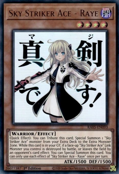 Sky Striker Ace - Raye