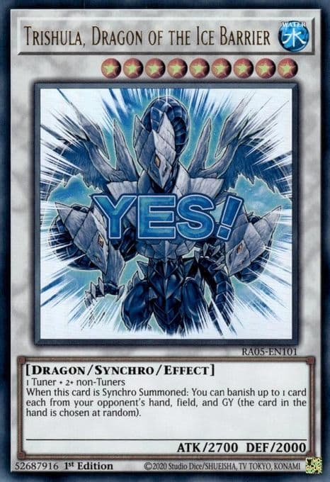 Trishula, Dragon of the Ice Barrier