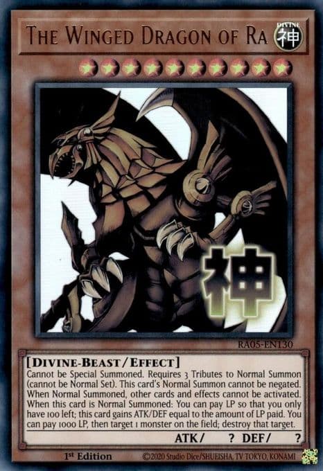 The Winged Dragon of Ra