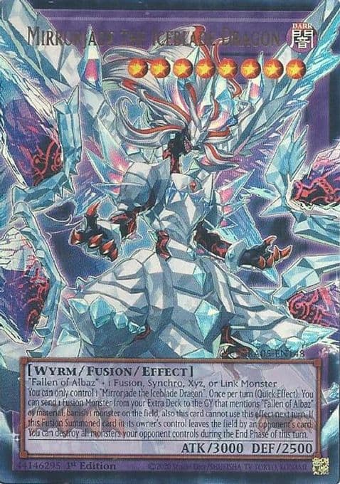 Mirrorjade the Iceblade Dragon