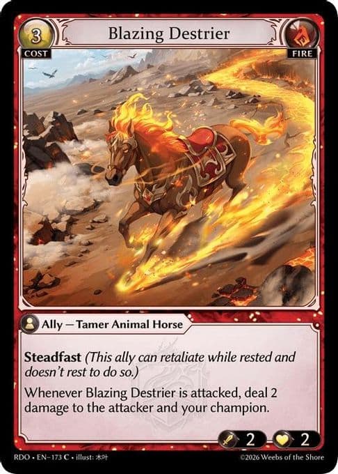 Blazing Destrier