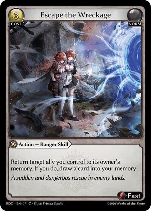 Escape the Wreckage
