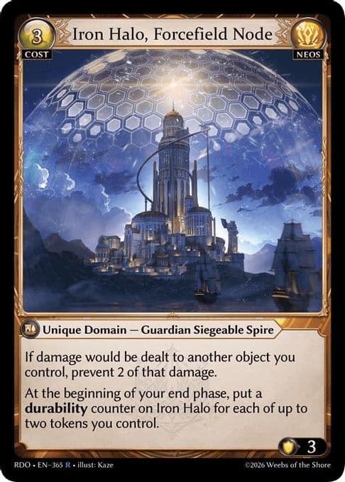 Iron Halo, Forcefield Node