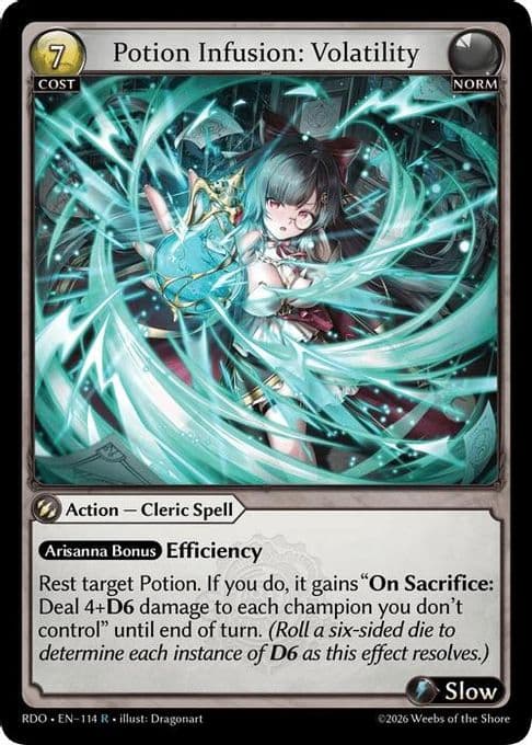 Potion Infusion: Volatility
