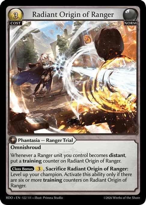 Radiant Origin of Ranger