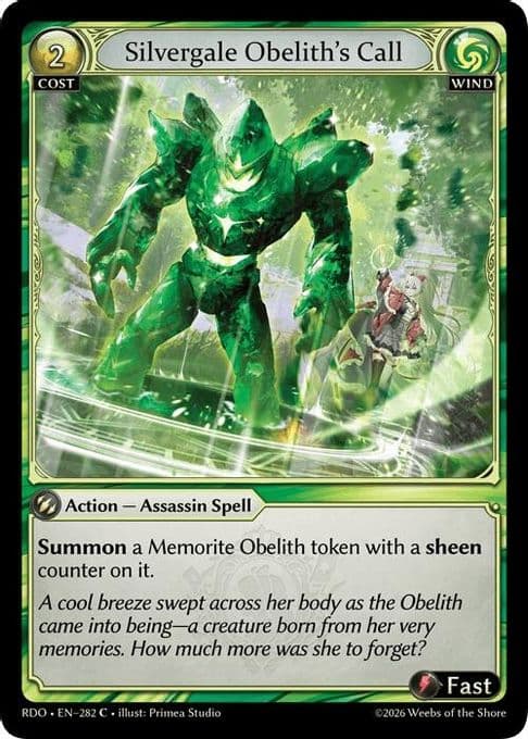 Silvergale Obelith's Call