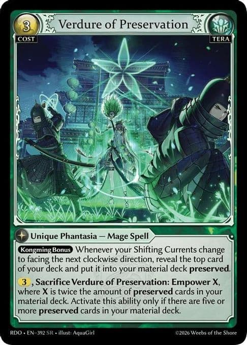Verdure of Preservation