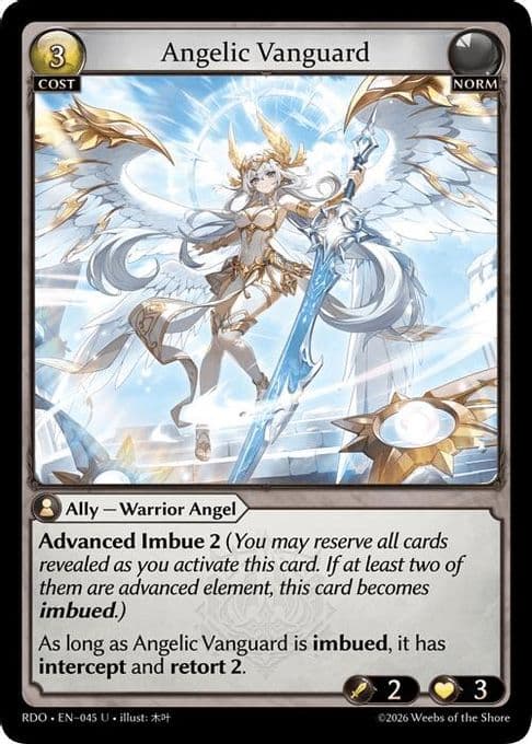 Angelic Vanguard (Curio Foil)
