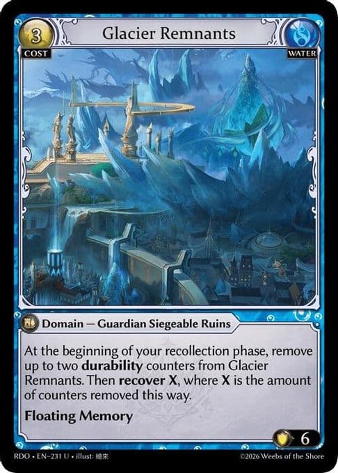 Glacier Remnants (Curio Foil)