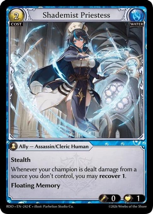 Shademist Priestess (Curio Foil)