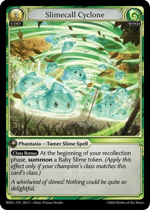 Slimecall Cyclone (Curio Foil)