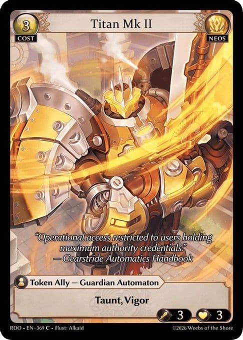 Titan Mk II (Curio Foil)