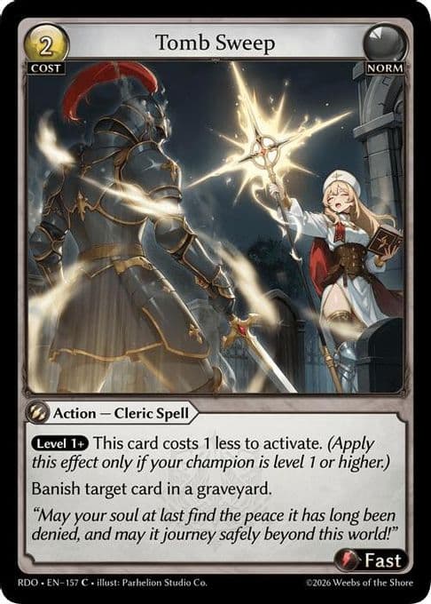 Tomb Sweep (Curio Foil)