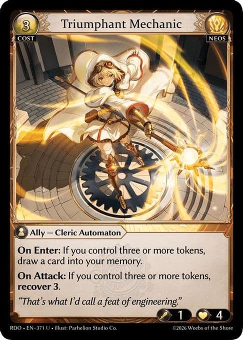 Triumphant Mechanic (Curio Foil)