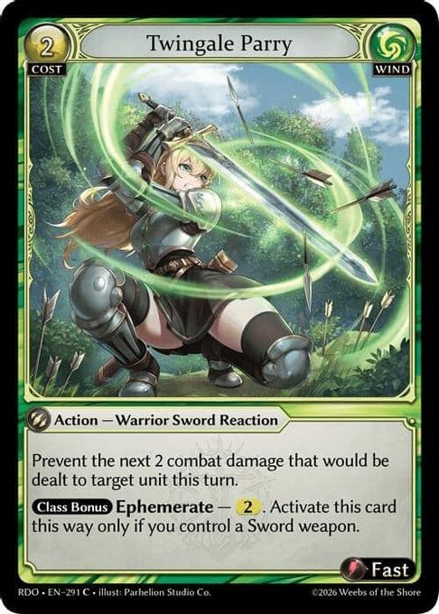 Twingale Parry (Curio Foil)