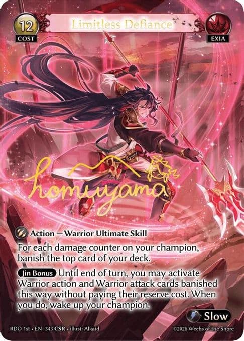 Limitless Defiance (CSR)