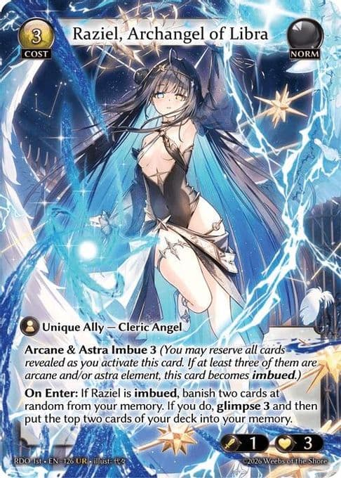 Raziel, Archangel of Libra