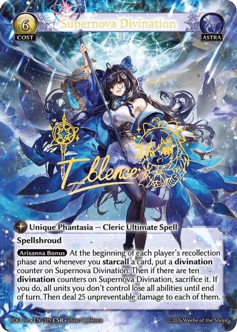 Supernova Divination (CSR)