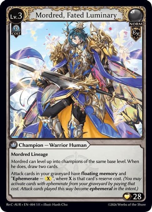 Mordred, Fated Luminary