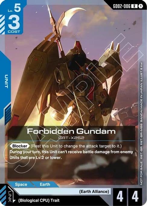 Forbidden Gundam (Store Tournament Participant Pack 04)