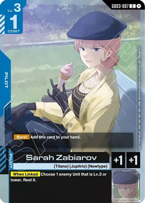 Sarah Zabiarov (Store Tournament Participant Pack 04)