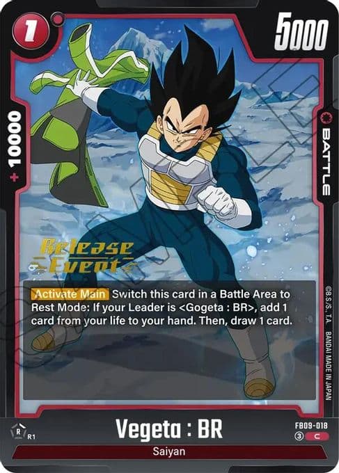 Vegeta : BR - FB09-018