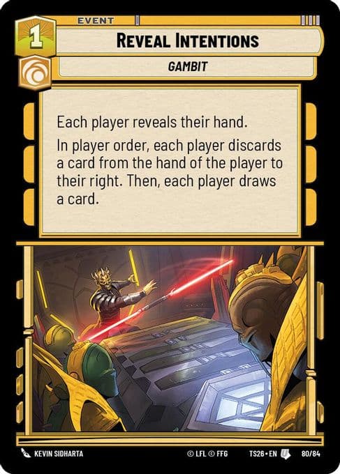 Reveal Intentions